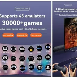 M33 Video Game With Wireless Controller & It comes with 30,000+built-in Games_17 5th Anniversary Edition image 5