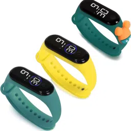 HYPERLEX 3 COMBO Stylish Digital LED Bracelet Band Wrist Watch for Kids, Boys & Men-image-93