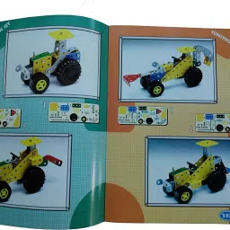 ivee international Little Engineer Construction Set Mechanical Kit for Kids - Building Blocks and Models Construction 10 Model and 105+ Piece image 3