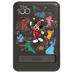 belkin D100 Musical 5000 mAh 7.5W Fast Charging Power Bank (1 USB Type C Port, Overcharge Protection, Red)-picture-7