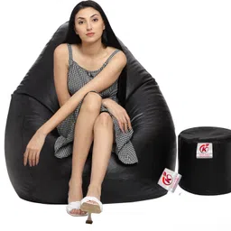 furnigully XXL Tear Drop Bean Bag Cover(Without Beans)-picture-27