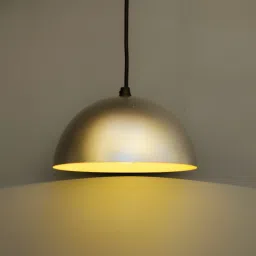 Metallic Silver Pendant hanging light, hanging lamp 8" Pendants Ceiling Lamp-image-84