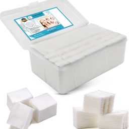 460 Makeup Removing Cotton Wipes and 1 Finger Reusable Sponge for All Skin Type-image-6