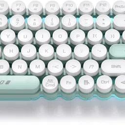 Zoook Prodigy Multi-Device /Rechargeable keyboard (5 Devices Support) RGB Lights Bluetooth Standard Multi-device Keyboard Compatible with Desktop, Laptop, Tablet, iPad, Mac stand support,multimedia_keys image 2