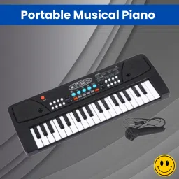 Piano Keyboard with Mic, 37 Keys 8 Tones Portable Electronic Toy For kidsY314 Piano Keyboard with Mic, 37 Keys 8 Tones Portable Electronic Toy For kidsK314 Analog Portable Keyboard-14