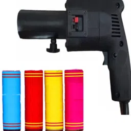 Monkeycrafts SparklerGun with 4Pcs Holi Pyro Smoke for Photography Wedding Holi Color Powder Pack of 1-image-5