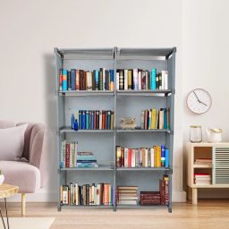 Metal Open Book Shelf-21