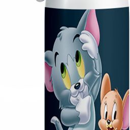 Tom & jerry Sipper Mickey & Mouse Sipper Tom & Jerry For Boys Girls (OO) 600 ml Water Bottle-image-39