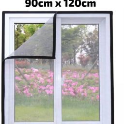 Fibre Adults Washable 120 GSM glass Pre-Stitched Window (Size - 90cm x 120cm) Mosquito Net-14