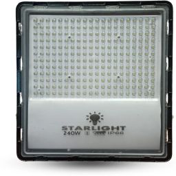 STARLIGHT 240W LED Flood Light Lens HEAVY Model :Aluminium 1500mah driver Outdoor (White)-image-90