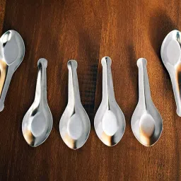 Masala Spoons for Container/ Spice Jars Stainless Steel Table Spoon Set-31
