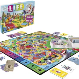 The Game of Life Game, Family Board Game ,Includes Colorful Pegs Party & Fun Board Game-image-33