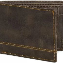 Men Casual, Formal, Trendy Brown Artificial Leather Wallet-image-40