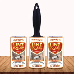 Lint Roller for Clothes, Sofa Blanket & Pet Hair Reusable Sticky Strong Adhesive Lint Roller-picture-11