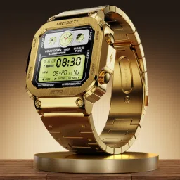 Fire-Boltt Reto 39.1mm (1.54) Display, Bluetooth call, Voice Assistance, Steel Straps Smartwatch-picture-14