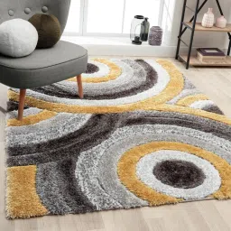 Multicolor Polyester Carpet-6