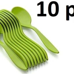 Plastic Dessert Spoon Set-image-71