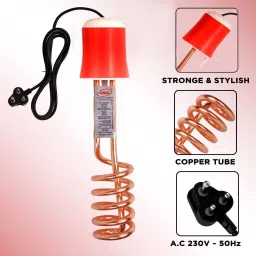 ISI Mark High Quality MRC-304 Waterproof & Shockproof 2000 W 2000 W Shock Proof Immersion Heater Rod-picture-1
