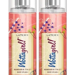 WOTTAGIRL MANDARIN TWIST PACK OF (2x135ML) Body Spray - For Women-image-94