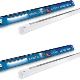 TwinGlow 20-Watt +20-Watt LED Up-Down Batten Tubelight (20W Yellow Uplight Relax Mode | 20W White Downlight Work Mode) Aesthetic Design, Ambience of Downlight & Covelight from Philips tube light 20 W 60 cm Tube Light-18
