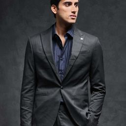 rare rabbit Men Suits Striped Suit-picture-32