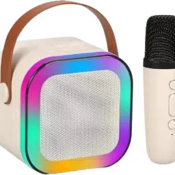 G73_K12Wireless karaoke mic speaker with Bluetooth compatibility and RGB lights Laptop/Desktop Speaker-47