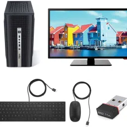 ENTWINO Intel Core i7 (8 GB DDR3/1 TB/256 GB SSD/Windows 10 Home/1 GB/22 Inch Screen/ENTAIC-I7-2600-8GB_1TB-256-22LED) with MS Office-16
