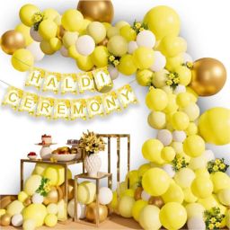 Haldi Ceremony Decoration Kit For Shaddi, Bride&Groom Banner-image-10
