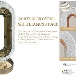 Oval Shape Decorative Night Lamp Table Lamp-11