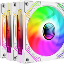 Ant Esports SCIFLOW 120mm 3 IN 1 Case Fan Kit ARGB 1500 RPM Cooling Fan Cabinet Cooler-image-1