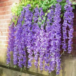 Purple Westeria Artificial Flower-image-2