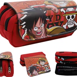 hannea Print Zipper Pencil Case Portable Pencil Bag Pencil Pouch for Student Teens Cartoon Printed Art Canvas Pencil Box-picture-31