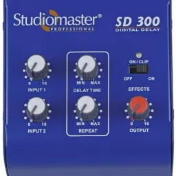 SD 300 with charger and ECHO/DELAY Digital Sound Mixer-87