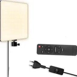 Huntindia Video Live Stream Photography Lamp 11Inch LED Lighting Panel Light with Remote Flash-image-39