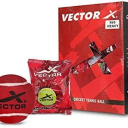 Cricket Tennis Ball HEAVY RED (Pack Of 6) Tennis Ball-image-42