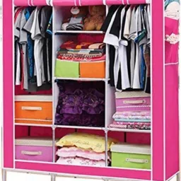 Micro Fiber Collapsible Wardrobe-28