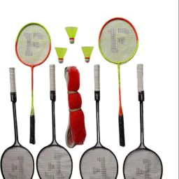 New Premium-29 Multicolor, Blue Strung Badminton Racquet-image-96