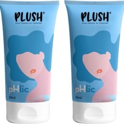 pHlic Water Based pH Balanced Lubricant |Non Flavored, Aloe Based- Pack of 2 Lubricant-image-12