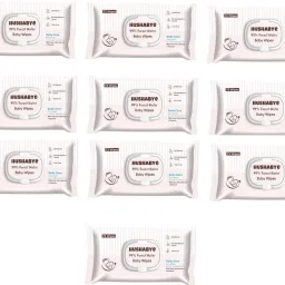 99% Purest Water ,PH Balance Wet Wipes Pack of 10-image-78