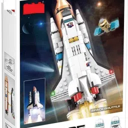sr toys Space Shuttle Rocket Launch Educational Building Blocks Set for Kids(404Pcs) image 5