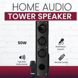 QuillQuarry B-97 Tower Multimedia Speaker System Remote Control 100 W Bluetooth Tower Speaker image 2