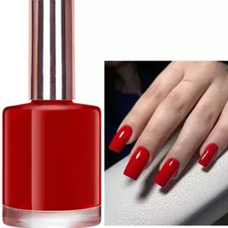 gabbu Shine & Breathable Light pink Nail Polish, Quick Dry Red red-picture-9