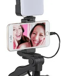 THEMRCREATIOn Vlogging Kit for Lightning Compatible Video Kit saq7 Tripod-picture-45