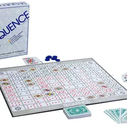 sequence Board Game An Exciting Game Of Strategy Challenging Card Game for Ages 7 & Above Strategy & War Board Game image 5