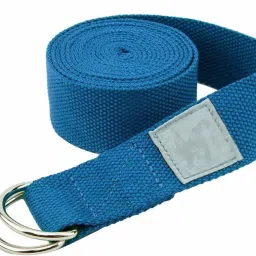 Anti Skid Yoga Strap Belt for Stretching Exercise With D-Ring Cotton Yoga Strap-image-95