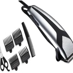 JVA High Class Stainless Steel Blade Corded Trimmer for Men & Women with Length Adjustment Function for Hair, Beard, Moustache with all Cutting Accessories Grooming Kit 90 minRuntime 4 Length Settings-10