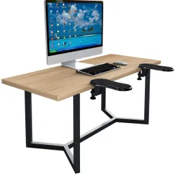 OPSUZY Adjustable Ergonomic Computer Arm Rest – Attachable Desk & Chair Arm Support ABS PLASTIC ARM SUPPORT Wrist Rest image 5