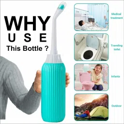Portable bidet, Jet Spray for Toilet | Retractable, 2 angled Nozzles ND06 Manual Bidets-image-70