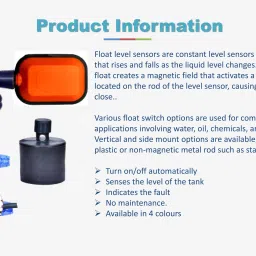 AdonElectronics Fully Automatic Water Level Controller With 2-Float Sensors (for Monoblock,1-Ph) Wired Sensor Security System image 4