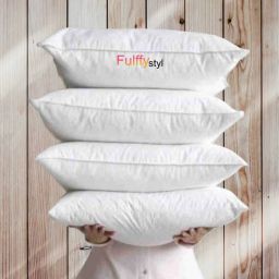 luxory Microfibre Abstract Sleeping Pillow Pack of 4-image-0